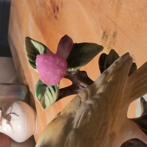 AVAILABLE VTG by Edna Mann Canary yellow Bird music box from Gotham Japan. - Picture 2 of 8